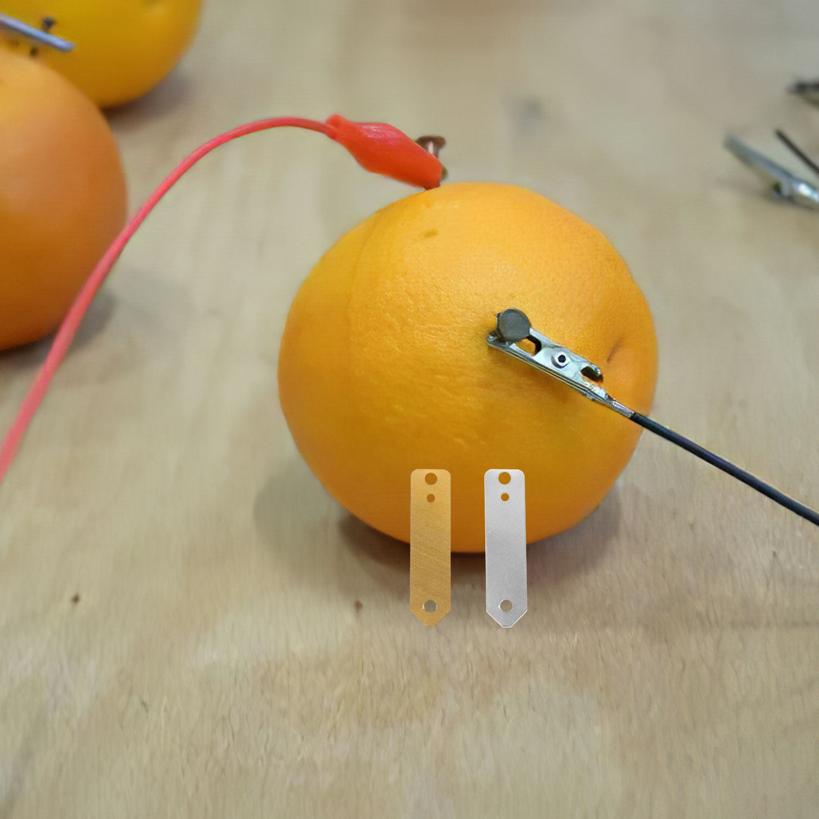 Science Experiment - 10 Stück Zink- und Kupferanodenblätter für