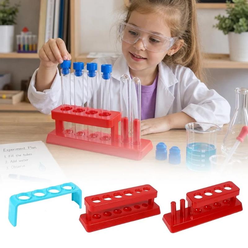 Science Experiment - Reagenzglashalter aus Kunststoff, verdickt, langlebig, ideales