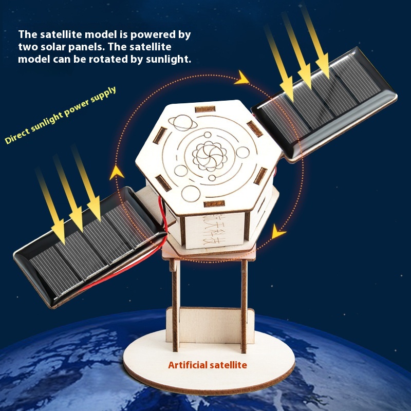 DIY Solar-Satellit Bausatz für – Science Toys Diy Bewertung und Preis