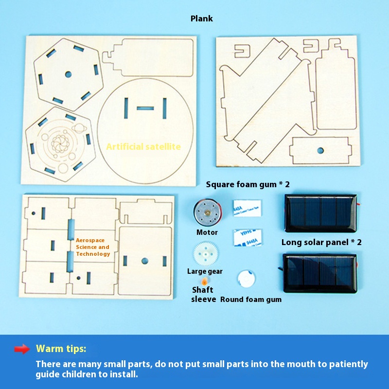 DIY Solar-Satellit Bausatz für – Science Toys Diy Bewertung und Preis