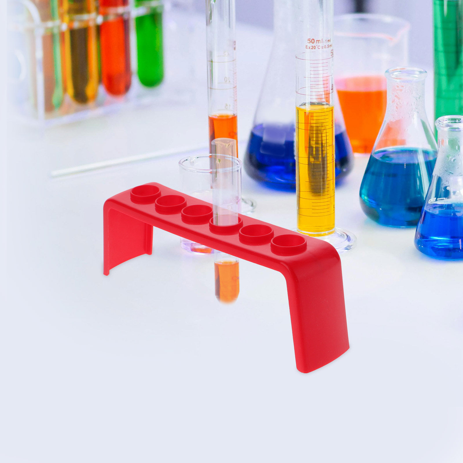 4-teiliges Reagenzglasregal fü – Science Experiment Bewertung und Preis