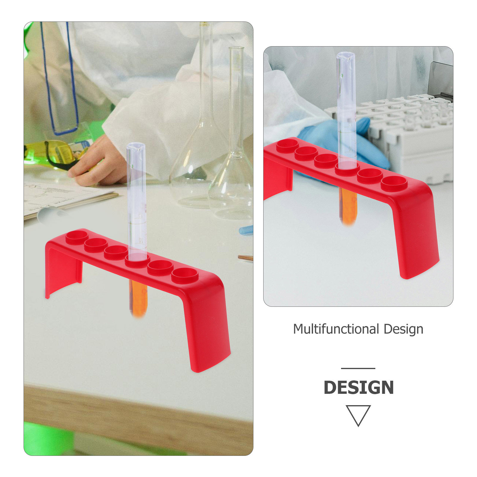 4-teiliges Reagenzglasregal fü – Science Experiment Bewertung und Preis