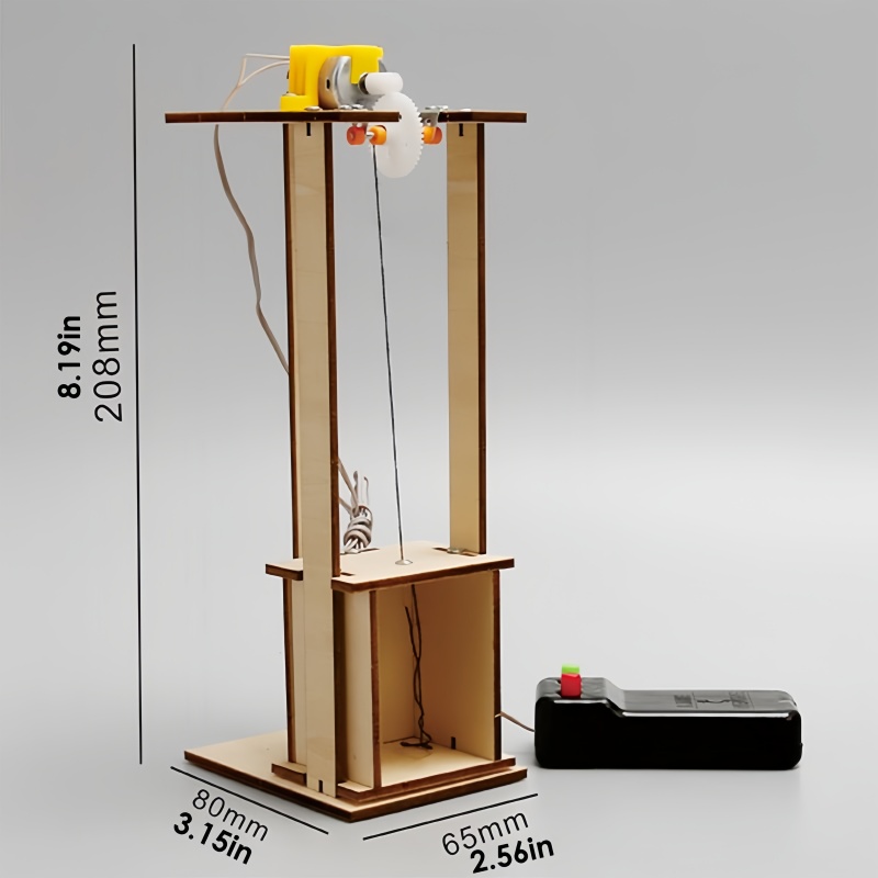 DIY elektrischer Lift-Aufzugss – Science Project Kit Bewertung und Preis