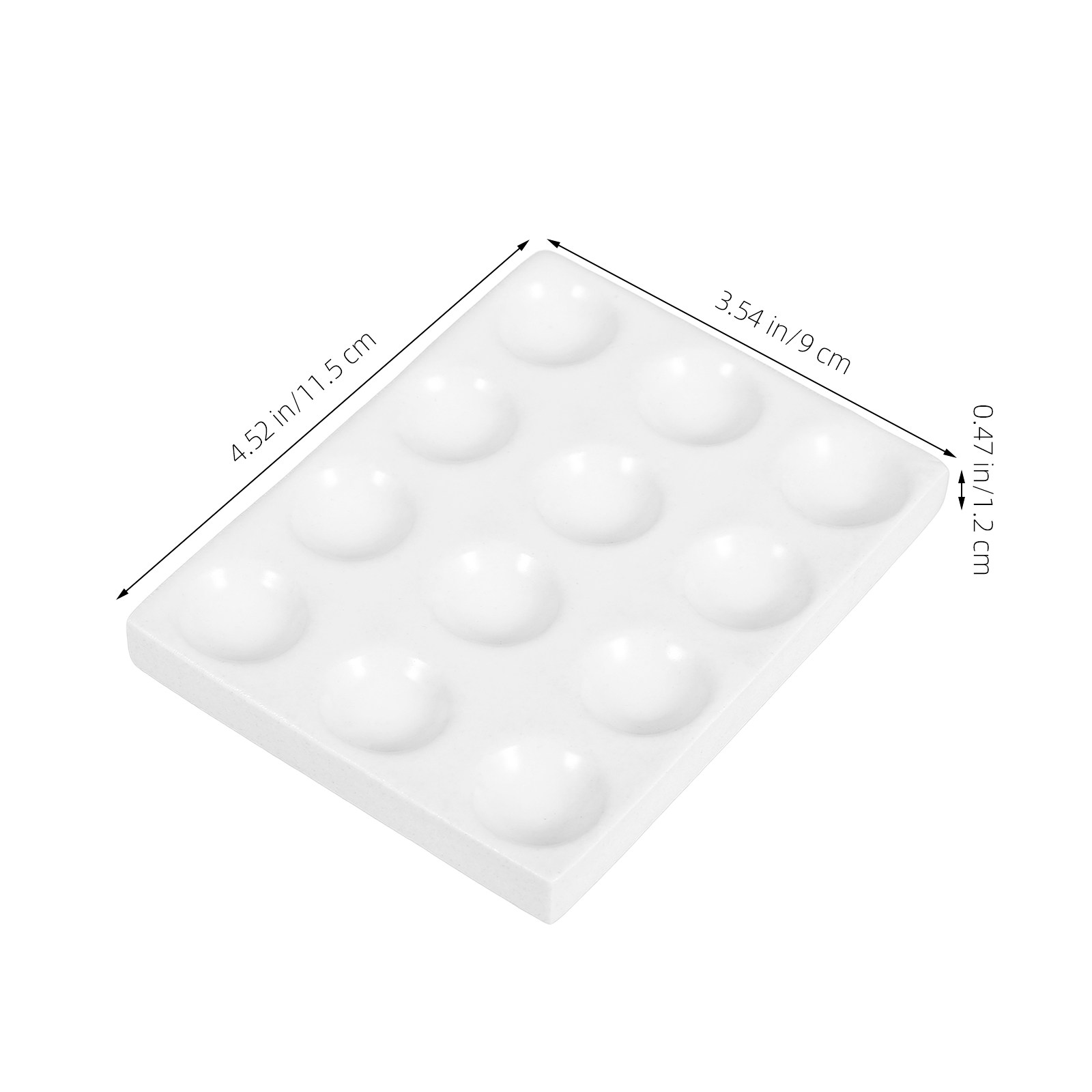 Porzellan-Reaktionsplatte mit  – Science Experiment Bewertung und Preis